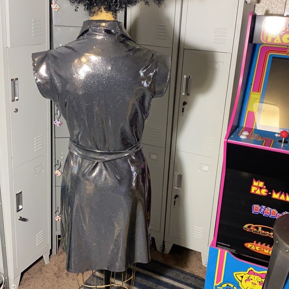 The Attic Las Vegas metallic dress Small - Picture 3 of 17